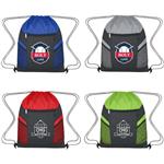 JH3063 Ripstop Drawstring Bag With Custom Imprint